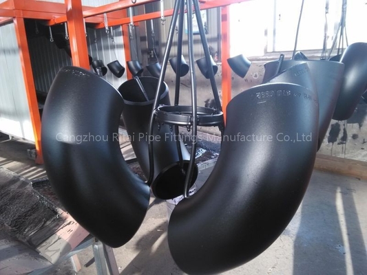 ANSI ASME B16.9 버트 접합 강관이음 SR 45 90 급 LR 팔꿈치