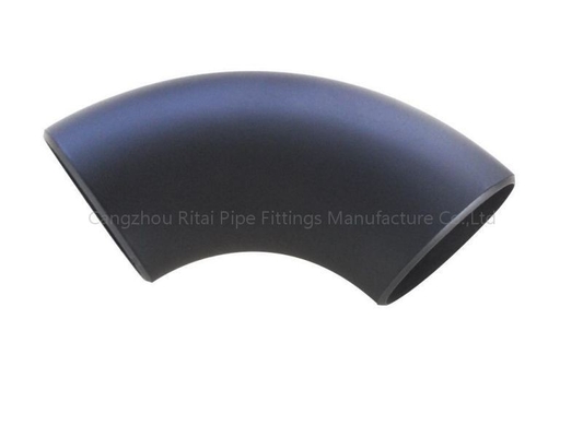 A234 ASME B16.9 관 이음은 LR STD 맞대기 단접 1.5D 90 도 탄소 사람을 밀치고 나가는 힘을 엘보우로 밉니다