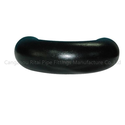 ASME B16.9 일정 40 검정관 맞춤 A234 긴 반경 180 각도 엘보