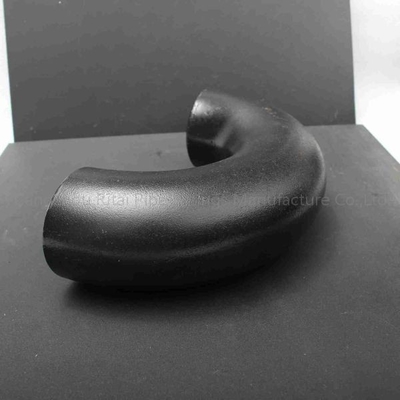 ASME B16.9 일정 40 검정관 맞춤 A234 긴 반경 180 각도 엘보