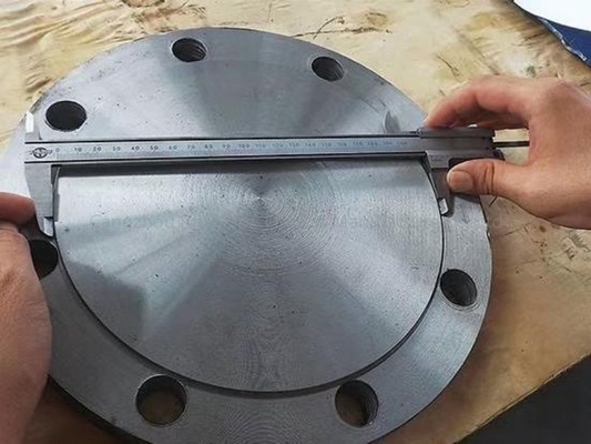 PN10 Pn25 5k 강철 맹인플랜지 ASME 클래스 150 커버 탄소강