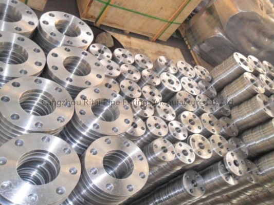ASTM ANSI B16.5 단조강 플랜지 WN SO THD, 300# 탄소강 겹치는 결합 플랜지