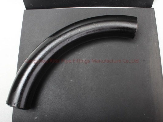 Sch40 Sch80 90 도 엘보우 벤드 ASTM A105 탄소강 A53 106GR.B 웰드