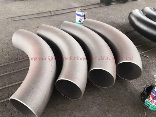 ASME B16.28 스틸 튜브는 2D 5D 6D 8D 9D 10D 4 인치 90 각도 굴곡을 피팅을 합니다