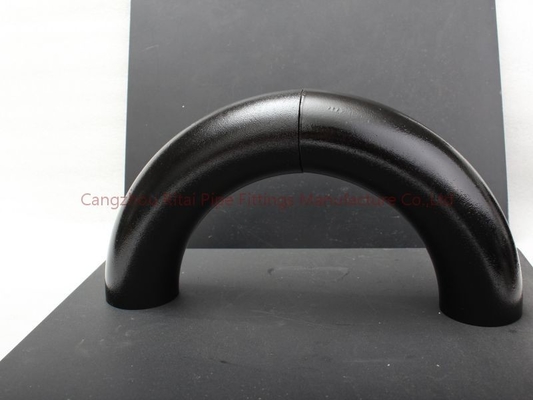 석유를 위한 A53Gr.B LR 3D 파이프 밴드 22.5 45 90 120 급 검정색