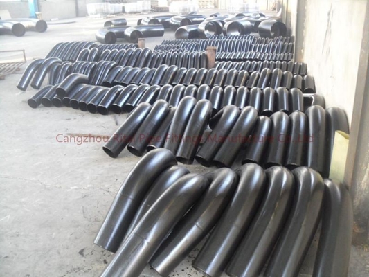 ASME B16.49 3D 5D 파이프 밴드 API 5L Gr. 비 SCH 80 2 인치 180 각도 엘보