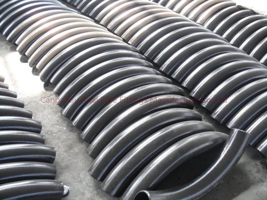 ASME B16.49 3D 5D 파이프 밴드 API 5L Gr. 비 SCH 80 2 인치 180 각도 엘보