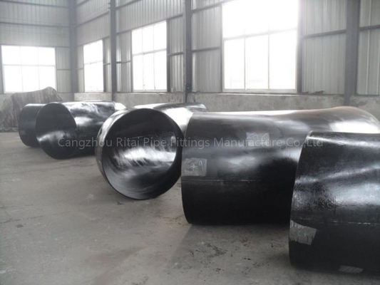 팔꿈치 짧은 반경 슈 100 탄소강 100% RT를 용접하는 ASTM 180 도 강철 엉덩이
