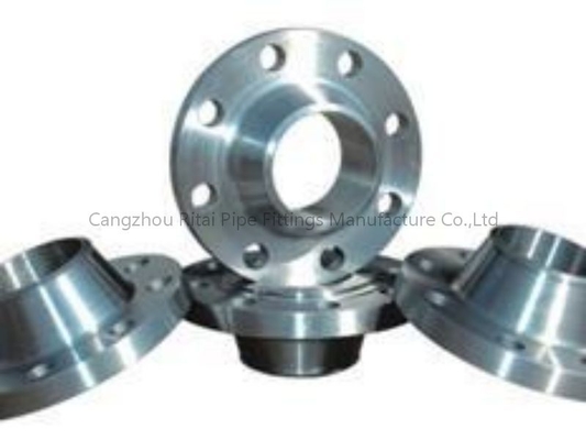 ASTM A105 RTJ 웰드 네크 플렌지 4 인치 단조강 ASME B16.5 Sch40 Sch80