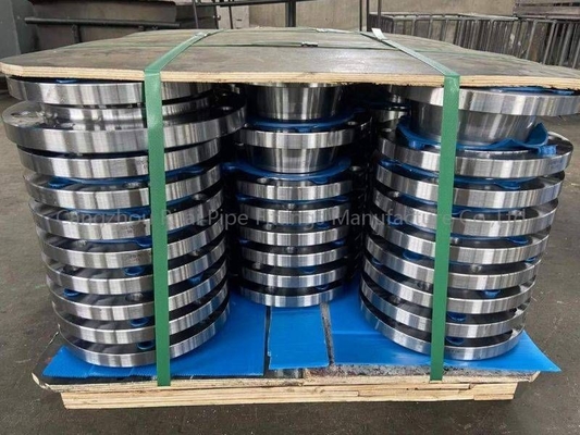 150LB 안출된 강철 플랜지 오랫동안 용접 목 ASTM A105 A105N 밸브 산업