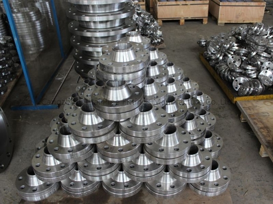 150LB 안출된 강철 플랜지 오랫동안 용접 목 ASTM A105 A105N 밸브 산업