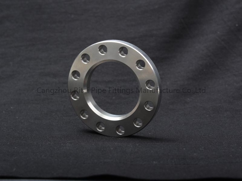 PN6 6 인치 강철판 플랜지 ASME 위조 Din A105 5K 10K 검정색